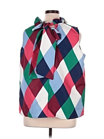 Belle Isle by Torrid Sleeveless Blouse (view 2)