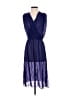 Raoul 100% Polyester Blue Cocktail Dress Size 4 - photo 1