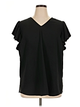 Adrianna Papell Short Sleeve Blouse