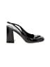 Prada 100% Patent Leather Black Heels Size EU 38 1/2 - photo 1