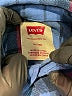 Levi's Plaid Blue Long Sleeve Button-Down Shirt Size 7 - photo 3