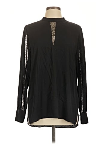 White House Black Market Long Sleeve Blouse (view 1)