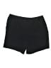 Catherines Solid Black Shorts Size 2X - photo 1