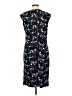 Robert Rodriguez 100% Polyester Print Black Cocktail Dress Size L - photo 2