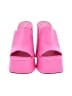 Azalea Wang Color Block Pink Heels Size 9 - photo 2