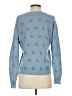 Skull Cashmere Blue Pullover Sweater Size S - photo 2