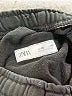 Zara Solid Black Casual Pants Size 10 - photo 3