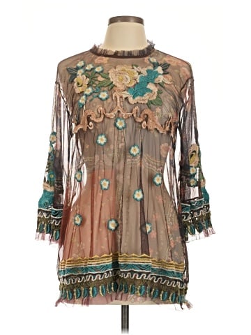 Johnny Was 3/4 Sleeve Blouse (view 1)