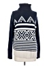 J.Crew Chevron-herringbone Blue Wool Pullover Sweater Size S - photo 1