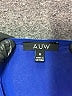 AUW Blue Short Sleeve Blouse Size M - photo 7