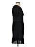 Aqua 100% Polyester Solid Black Casual Dress Size S - photo 4