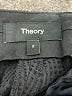 Theory Solid Black Shorts Size 2 - photo 3