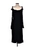 Marina 100% Polyester Black Cocktail Dress Size M - photo 2