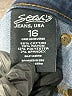 Stitch's Solid Blue Jeans Size 16 - photo 9