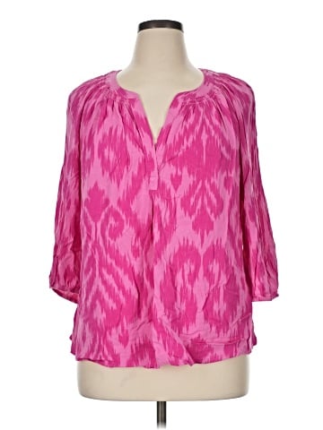 Crown & Ivy 3/4 Sleeve Blouse (view 1)