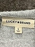 Lucky Brand Gray Pullover Sweater Size L - photo 7