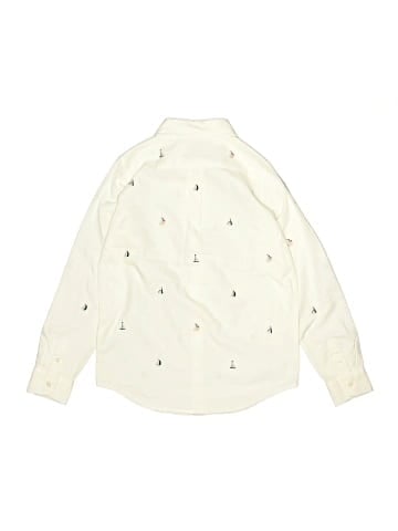 Janie and Jack Long Sleeve Button-Down Shirt (view 2)