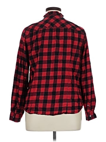 J.Crew Factory Store Long Sleeve Button-Down Shirt (view 2)