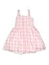 Rare Editions 100% Polyester Checkered-gingham Pink Dress Size 6X - photo 2