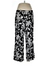Chico's Print Black Casual Pants Size L - photo 1