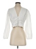 Zara White 3/4 Sleeve Blouse Size XS - photo 1