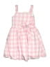 Rare Editions 100% Polyester Checkered-gingham Pink Dress Size 6X - photo 1