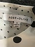 Rose + Olive 100% Polyester Ivory Sleeveless T-Shirt Size S - photo 7