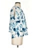 Juicy Couture 100% Polyester Blue Short Sleeve Blouse Size S - photo 4