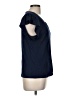 Daniel Rainn Blue Short Sleeve Top Size M - photo 4