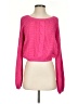 Almost Famous 100% Acrylic Pink Pullover Sweater Size S - photo 1