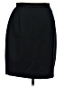 Classiques Entier 100% Acetate Solid Black Formal Skirt Size 8 - photo 1