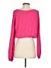 Almost Famous 100% Acrylic Pink Pullover Sweater Size S - photo 2