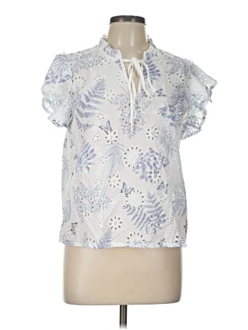 Solitaire Short Sleeve Blouse (view 1)