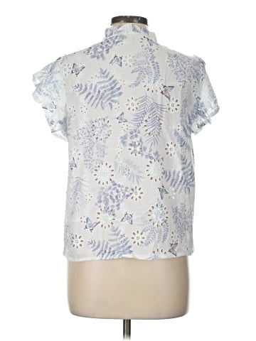 Solitaire Short Sleeve Blouse (view 2)