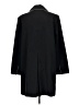 Anne Klein 100% Polyester Black Coat Size L - photo 2