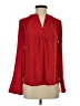 Calvin Klein Red Long Sleeve Blouse Size XS - photo 1