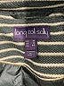 Long Tall Sally Stripes Gray Blazer Size 12 - photo 6