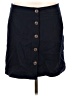 Tommy Hilfiger Solid Blue Wool Skirt Size 10 - photo 1