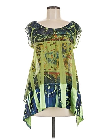 One World Short Sleeve Blouse (view 1)