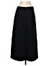 MNG Solid Black Casual Skirt Size M - photo 2