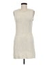 Zara Tweed Ivory Cocktail Dress Size M - photo 1