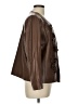 Chico's 100% Polyurethane Brown Jacket Size Lg (2) - photo 4