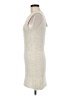 Zara Tweed Ivory Cocktail Dress Size M - photo 5