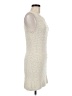 Zara Tweed Ivory Cocktail Dress Size M - photo 4