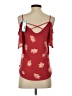Kaileigh Red Short Sleeve Top Size XS - photo 2