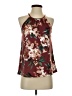 Papermoon Burgundy Sleeveless Blouse Size XS - photo 1
