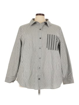Joan Rivers Long Sleeve Button Down Shirt