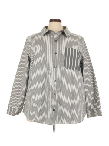 Joan Rivers Long Sleeve Button-Down Shirt (view 1)
