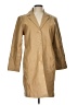 Metrostyle 100% Leather Tan Trenchcoat Size 12 (petite) - photo 1