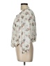 Max Studio 100% Polyester Ivory 3/4 Sleeve Blouse Size L - photo 5